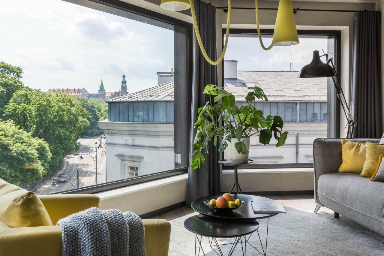 Modern View Of Planty Park Krakau