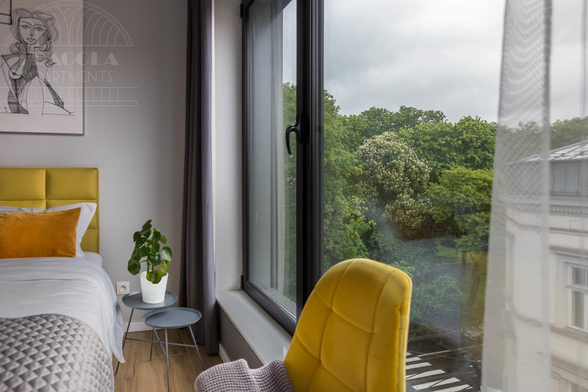 Apartment Modern View Of Planty Park Krakow