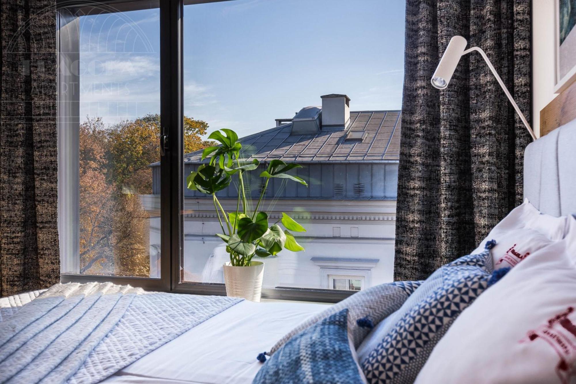 Apartment Modern View Of Planty Park Krakow